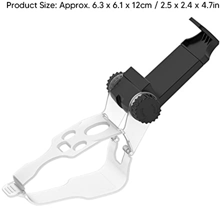 ANGGREK Controller-Telefonhalter, Verstellbarer Clamp/Holder für One, Faltbares Design, Einfache Winkeleinstellung, Kompatibel mit -Controllern und Mobiltelefonen
