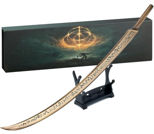 Wonsunte Elden Rings Hand of Malenia 30 cm Große Vollmetallfigur Mit Ausstellungsständer Spielmodell-Sammlerstück Schreibtischdekoration Geschenk Für Gamer Fans Und Sammler