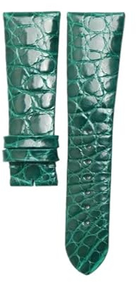 PNESHGTT Kompatibel mit CARL F. BUCHERER MANERO 00.10922 ALLIGATORLEDER-UHRENARMBAND