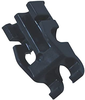 sparefixd Plastic Bearing Plate Rack Holder Clip for Whirlpool Dishwasher