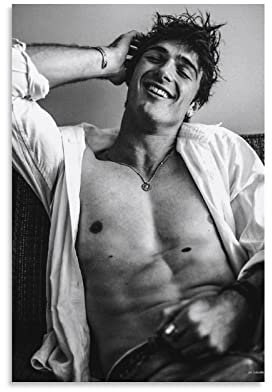 HUIBEI Jacob Elordi Poster, sexy männliche Sterne, Poster (15), 20 x 30 cm, Kunstwerke auf Leinwand, Poster, Raumästhetik