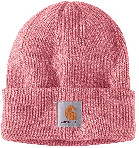 Carhartt Bonnet unisexe en maille acrylique, Rose salt bois de rose, taille unique