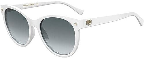 CHIARA FERRAGNI Damen Cf 1007/S Sonnenbrille, weiß, 52