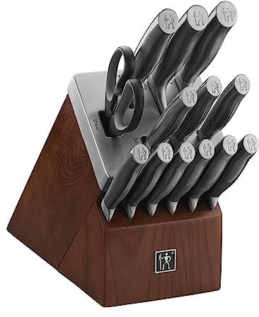 Henckels International Graphite 14 pc Knife Block Set, Silver