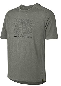 IXS MTB-Jersey Kurzarm Flow Tech Grau Gr. S