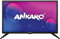 ANKARO LED TV 24 Zoll, Triple Tuner (DVB-C/-S2/-T2), 12V/24V/230V, CI+ für Pay TV, Freenet, Sky, HD, PVR, Timeshift, Camping Fernseher