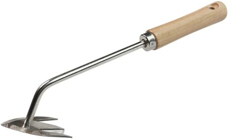 Gartenhacken Garten-Handgabel, Pflanzgabel 32cm,Hacke Wenden Sie die Erde, jäten Sie Unkraut