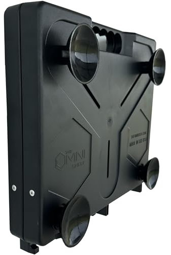 The Omni Shelf Portable Workstation, Magnets & Suction Cups, Laptop Stand & Tool Holder, 40 lb. Capacity, Hands-Free, 17 x 15 x 3 (Model # OS-MS)