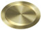 JTWWDM Couvercle Poubelle Rond en Acier Inoxydable 304, Couvercle Poubelle À Bascule Intégré, Poubelle Encastrée pour Plan Travail de Cuisine, Plan de Travail Toilettes,d'or,228mm