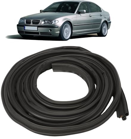 Taesayl Dichtungsstreifen aus Gummi Gummidichtungsstreifen Dichtungsband Türdichtung Dichtung Heckklappe 51728194776 für 3er E36 E46 Kantenschutz 51338194695 51718171244