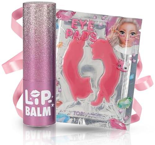 TOPModel Lipbalm BEAUTY AND ME + TOPModel Augenpads BEAUTY AND ME – Das perfekte Duo für gepflegte Lippen und strahlende Augen! Entdecke die Kombination aus Feuchtigkeit und Erfrischung