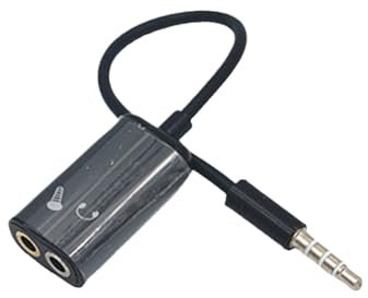 Splitter jack casque, répartiteur audio - Splitter microphone pour casque 3,5 mm - pour jeux stéréo, films, câble répartiteur pour écouteurs, double prise pour appareils multiples