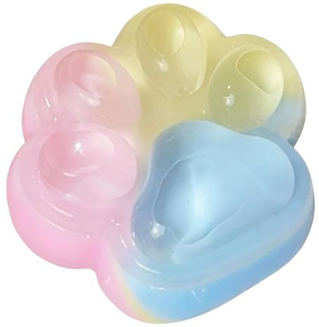 AWAVM Cat Paw Squeeze Toy, Squishy Toy Cat Paw Squishy Cat Paw Anti Stress Bälle,Kawaii Cat Paws Stress Spielzeug, Katzenpfoten Geeignet für Mädchen Und Jungen Zum Entspannen