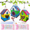 TYXHXTF 3 Pack Bird House Kit for Kids to Build and Paint Birdhouse, Wooden Arts for Kids, Easter Arts and Crafts, Wooden Birdhouse Gifts for Kids Girls and Boy