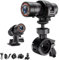 bayehngs 1080P Helmet Camera, Mini Action Camera Bike Motorcycle Helmet Video Camera, 120° Wide Angle Sports DV Camcorder Video Recorder for Cars, Bicycle, Motorbike & Sports Helmet