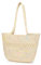 EnhbZoilism Strandtasche Damen, Handtasche mit Top-Handle,Geflochtene Umhängetasche, Hochzeitstasche,Eimertasche,Geschenktüte für Urlaub Reisen Strand Sommer