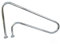 QAZXDRFG Pasamanos de Piscina para Piscinas enterradas. No Requiere preincrustación. Fácil Montaje (Alto 800 mm).