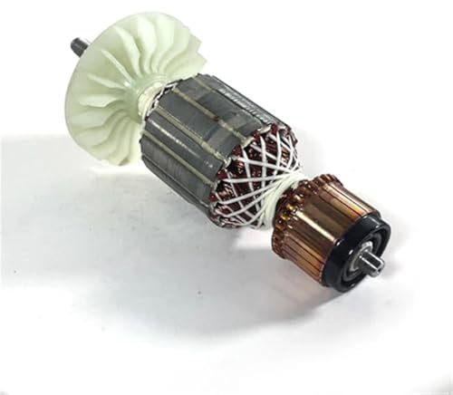 Vuzmode Stator d'armature AC220-240V, for Bosch, GWS20-180 GWS22-180 GWS22-230, Accessoires de Remplacement de Bobine d'ancrage de Rotor de meuleuse d'angle Induit de Moteur de Tondeuse à Gazon(Black