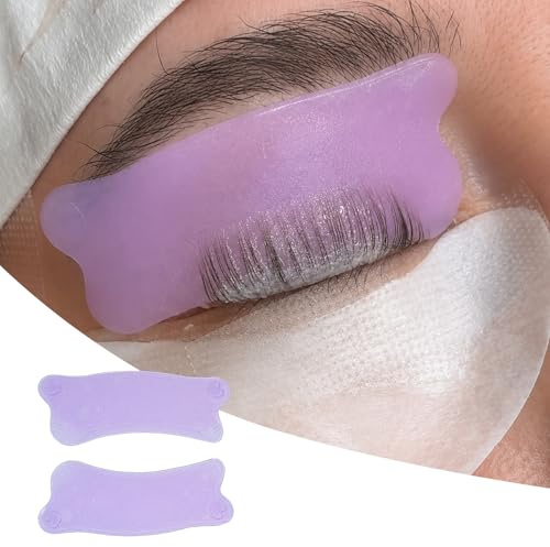 Libeauty Bigodini Laminazione Ciglia, Cuscinetti per Sollevamento Ciglia 0,77mm, Self Adhesive Lash Lift Shields, Senza Colla, Morbidi e Confortevoli, Design a Gradini per Sollevamento Ottimale