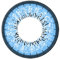 Matlens – EOS Farbige Kontaktlinsen mit Stärke circle lenses blau blue J-203 2 Linsen 1 Kontaktlinsenbehälter 1 Pflegemittel 50ml -225