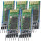AZDelivery 5 x HC-05 HC-06 Bluetooth Wireless RF-Transceiver-Modul RS232 serielle TTL kompatibel mit Arduino und Raspberry Pi inklusive E-Book!