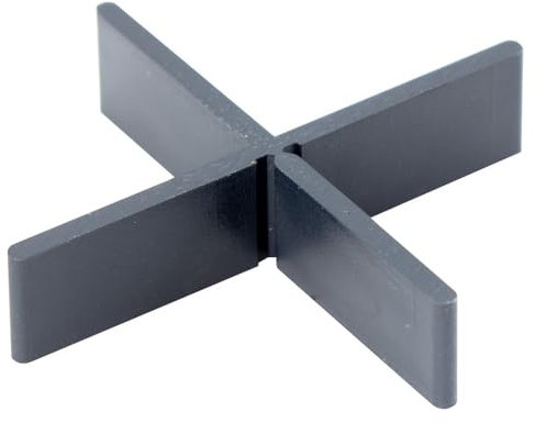 Sanpro Niedrige Fugenkreuze, Größe 2 mm/Höhe 10 mm, Anzahl 300 Stück (Fugenkreuze Fugen Boden Bodenplatte Terrasse Terassenplatten verlegen Kreuze) (Pack à 300 Stück)