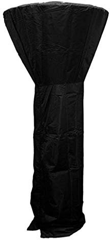 Schutzhülle für Heizpilz, Abdeckhaube für Heizpilz, Abdeckung Abdeckhaube für Terrassenstrahler, Abdeckung für Freistehenden Terrassenheizstrahler, Schwarz