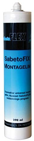 Klöber KE9125-SF-9804 Dichtkleber Montagekleber 290ml rot für universelle Dachdurchführung Metalldach Blechdach