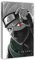 Anime Naruto Hatake Kakashi Leinwand-Poster, Wandkunst, Dekordruck, Gemälde für Wohnzimmer, Schlafzimmer, Dekoration, 30 x 45 cm, Rahmen: