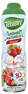 TEISSEIRE - Sirop De Fraise 60Cl - Lot De 3 - Livraison Offerte