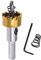 SagaSave 1 outil d'ouverture de trou de 25.5 mm à haute vitesse pour le métal, le bois, l'acier inoxydable, l'aluminium, scie cloche longue durée de vie avec clé Allen
