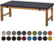 Aselbia Bankauflage Sitzkissen 170X50X5CM,Waschbare Rutschfestes Bankkissen Sitzauflage Bequeme Bankpolster für Bank, Fensterbank, Gartenmöbel, Terrasse, Drinnen,Dunkelgrau Blau