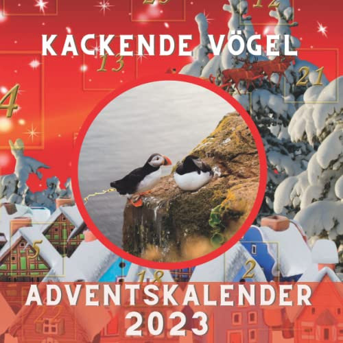 Adventskalender 2023: Gifts Advent Calendar - Pooping Birds 2023 for animals lovers, birds lovers, Christmas 2023 gifts