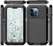 Amulent Case For iPhone 13 Pro Metal Case Black Heavy Duty Gorilla High Impact Shockproof Tough Protective Armor Defender Dustproof Comfortable Durable Mobile Phone Cover For iPhone 13 Pro