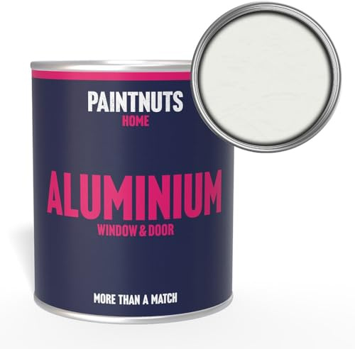 Paintnuts Aluminium Window & Door Paint - RAL-9003 - SIGNAL WHITE Gloss 1 Litre Tin