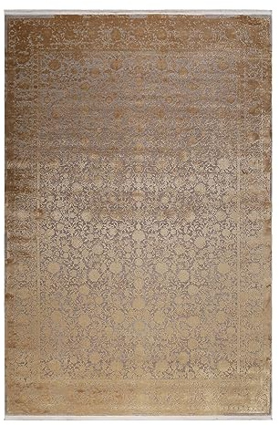 Wecon Home Florida gewebter Kurzflorteppich, 160 x 230 cm, Gold