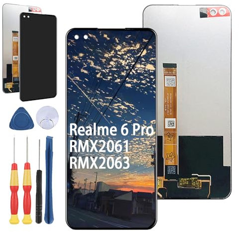 Yuxyiony Pantalla de repuesto para pantalla LCD OPPO Realme 6 Pro RMX2061 RMX2063 y accesorios de herramientas de repuesto