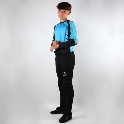 HO Soccer Uni Kinder Kid Keeper Set Deep-sea Blue Fröhlicher Torwart (1er Pack)
