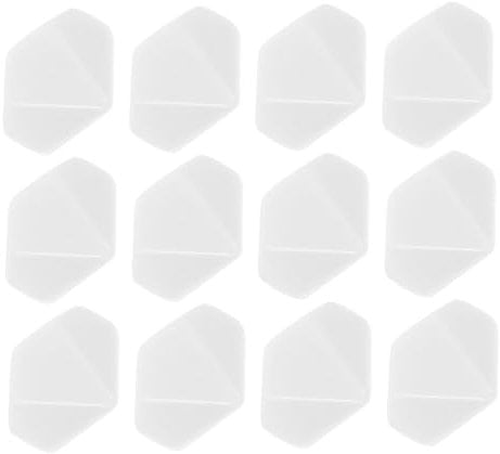 TOYANDONA 12stücke Weiße Blankowürfel Für DIY-brettspiele Acrylwürfel Leere Würfel Unlackierte Spielwürfel Für Klassenzimmer Und Lernspiele