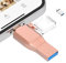 Chasisna Chiavetta USB 3 in 1 da 128GB Per phone,Memoria Esterna phone per Trasferire Foto e Video, Compatibile con phone,pad, Tablet, PC e Smartphone Android con USB-C
