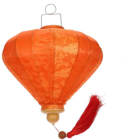 Homoyoyo Hängende Vietnam Laterne Aus Stoff wasserdichte Deko Für Hochzeiten Gartenpartys Und Außenbereiche Vintage-Design Vielseitig Einsetzbar Als Lampenschirm Und Dekoration