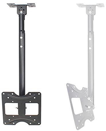 DRFGNF Soporte de Pared para TV, Soporte de Techo Ajustable, Soporte Universal para TV de Techo, Soporte Giratorio e inclinable para TV de 20 a 32 Pulgadas (tamaño: 0,85 m) () h