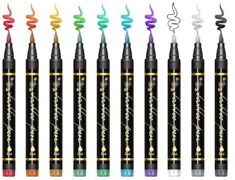 Marqueurs Sans Danger Pour La Peau 10 Couleurs Feutres De Peinture Visage