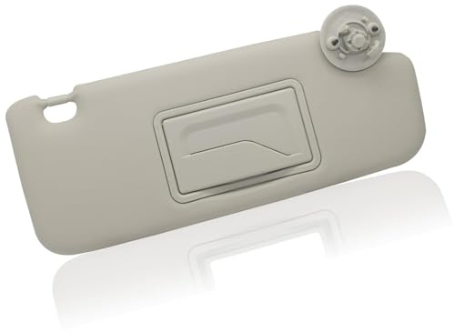 P95327507 Premium Auto Sonnenschutz mit Wärmedämmung, Blendschutzreflektor und LED Leuchten, 1-Minuten der Sonnenblende auf der Fahrerseite