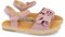 shoes&blues.es Sandalia plana de yute casual con lazo y pulsera ajustable. Coleccion primavera verano. Talla 39 Lila