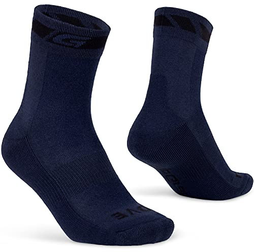 GripGrab Merino Winter Fahrradsocken Dicke Thermosocken mit Merinowolle Radsport Wintersocken Kälteschutz Thermo Socken