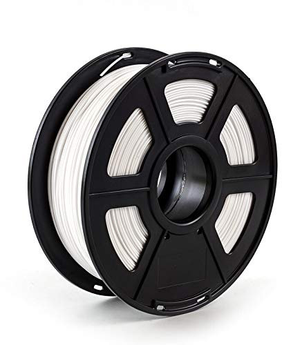 FAN-MING-N-3D, 3D-Drucker-Filament, 1,75 mm, 1 kg, PLA, PETG, TPU, Nylon, Kohlefaser, leitfähig, ABS, PC, POM, ASA, Holz, HIPS, PVA-Kunststoff-Filament (Farbe: PETG weiß)