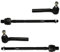 2x Spurstangenkopf 2x Axialgelenk Vorderachse für Opel Astra H für Zafira A B Meriva B für Lenkgetriebe TRW