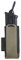 WARRIOR - A.S. was Laser Cut Single Bungee Pistol Mag Pouch, Ranger Green