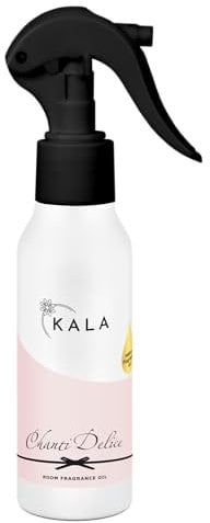 KALA - Lufterfrischer Duftölspray CHANTI, Raumspray mit Geruchsneutralisation, Raumduft Spray Hält bis zu 48h, Air Freshener mit Aktiv Neutralisator - Duft Delice, 100ml